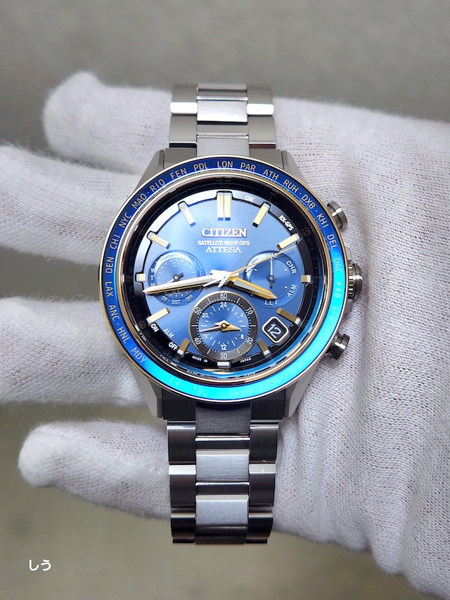 CITIZEN ATTESA
ACT LINE
シチジン アテッサ
アクトライン
Power of Neptune
CC4054-68L
世界限定1,900本