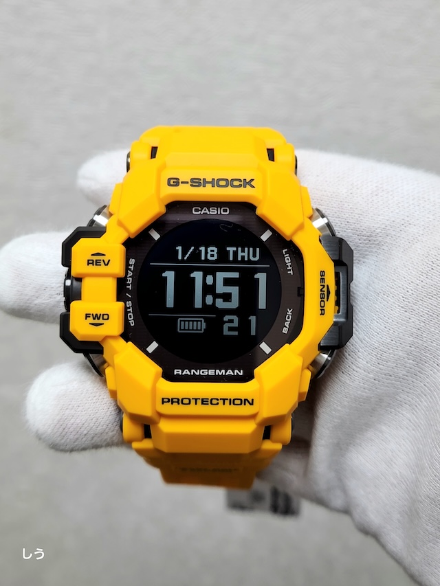 G-SHOCK
MASTER OF G
GPR-H1000-9JR