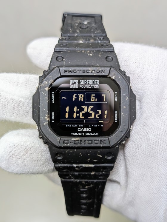 G-SHOCK
5600シリーズ
SURFRIDER FOUDATION コラボレーションモデル
G-5600SRF-1JR