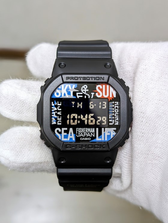 G-SHOCK
DW-5600RF24-1JR
Reborn-Art Festival x FISHERMAN JAPAN コラボレーション