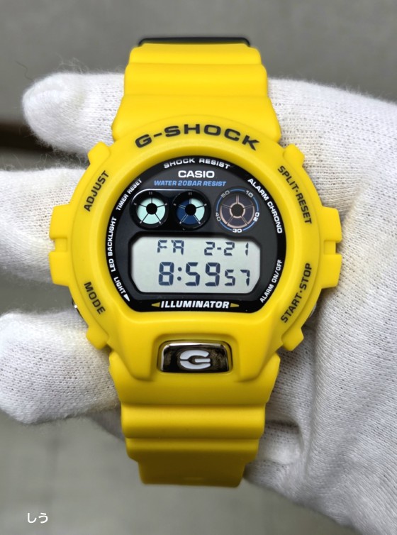 G-SHOCK
6900シリーズ
6900 SERIES 30TH ANNIVERSARY MODEL
6900シリーズ 30周年記念モデル
DW-6900TR-9JR
