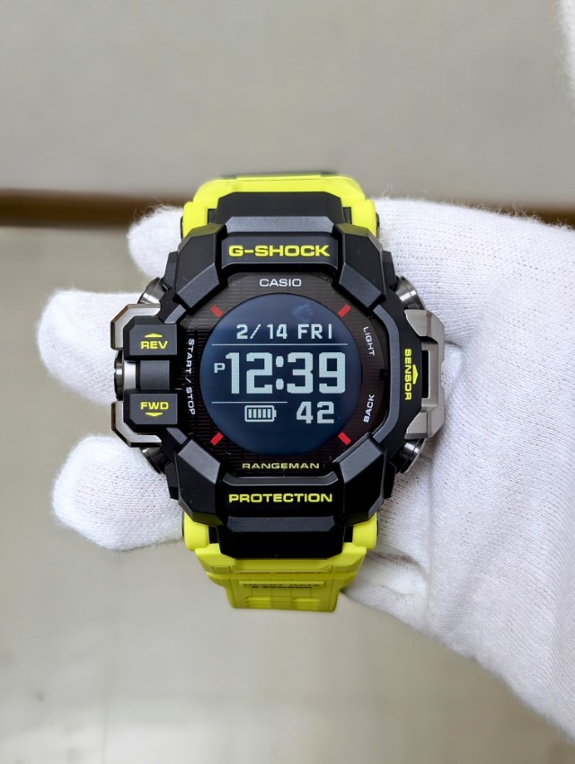 G-SHOCK
MASTER OF G-LAND
RANGEMAN
レンジマン
GPR-H1000RY-1A9JR