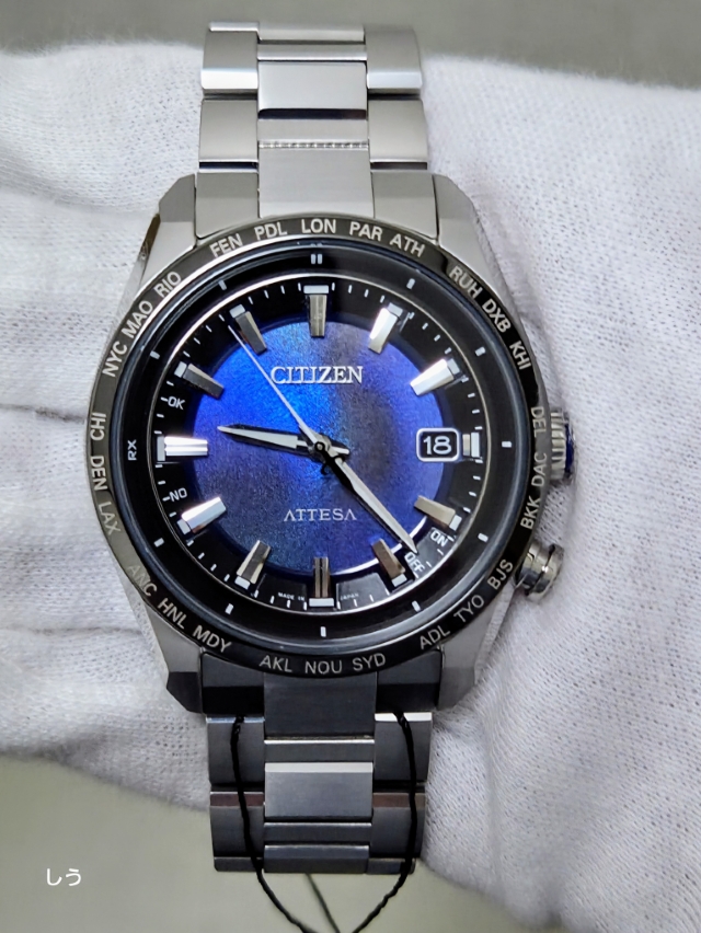 CITIZEN
ATTESA
シチズン
アテッサ
UNITE with BLUE シリーズ
世界限定2000本
CB0288-65L

