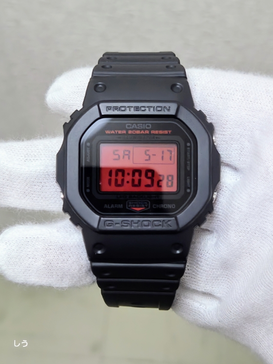 G-SHOCK DW-5600BBR-1JF