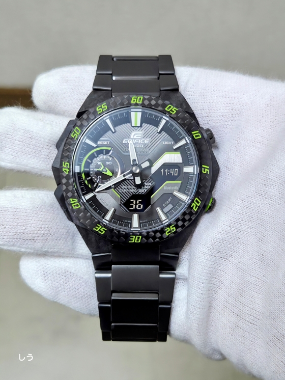 EDIFICE
WINDFLOW
エディフィス
ウインドフロー
ECB-2200YRC-1A3JF