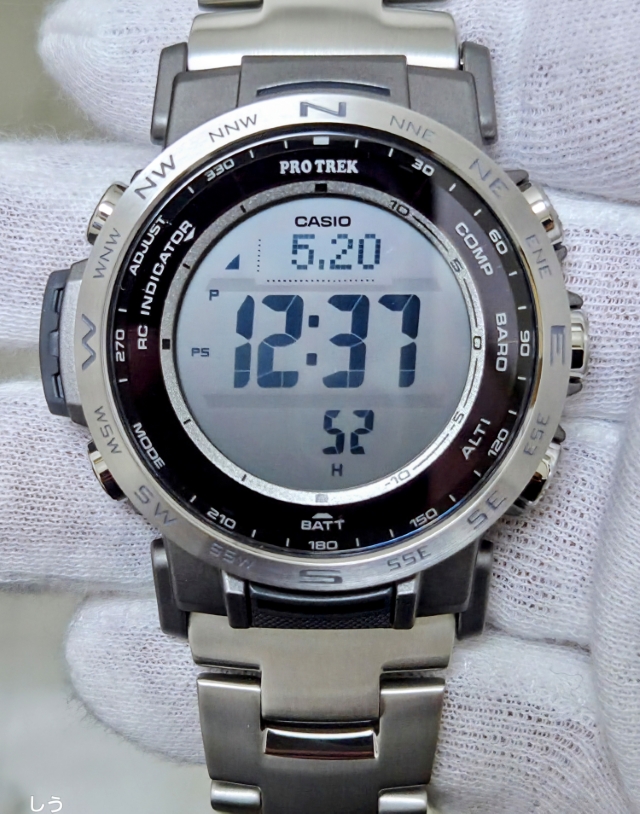 PRO TREK
Climber Line
プロトレック
クライマーライン
PRW-35TLD-7JF