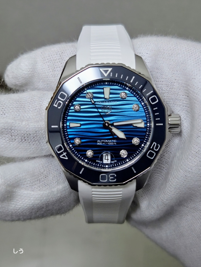 TAG HEUER AQUARACER
PROFESSIONAL 300
タグ・ホイヤー アクアレーサー
プロフェッショナル３００
WBP231N.FT6234