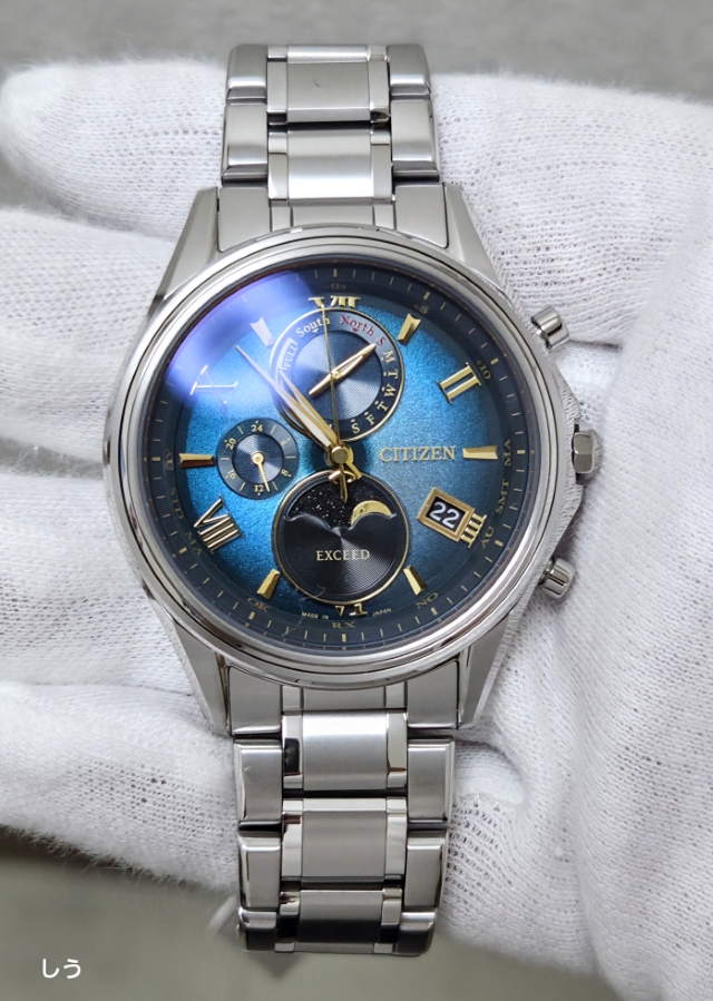 CITIZEN
EXCEED
シチズン
エクシード
BY1020-61W
限定450本