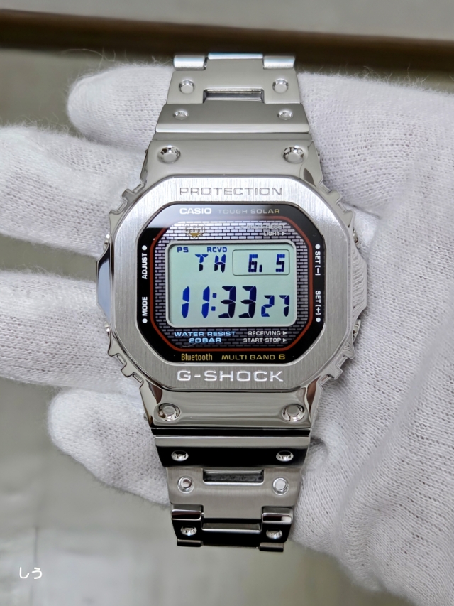 G-SHOCK
FULL METAL
フルメタル
GMW-B5000D-1CJF