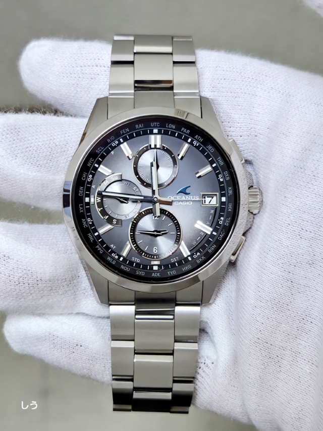 OCEANUS
オシアナス
RETRO TONE COLLECTION
レトロトーン コレクション
OCW-T2600RA-8AJF
世界限定1000本