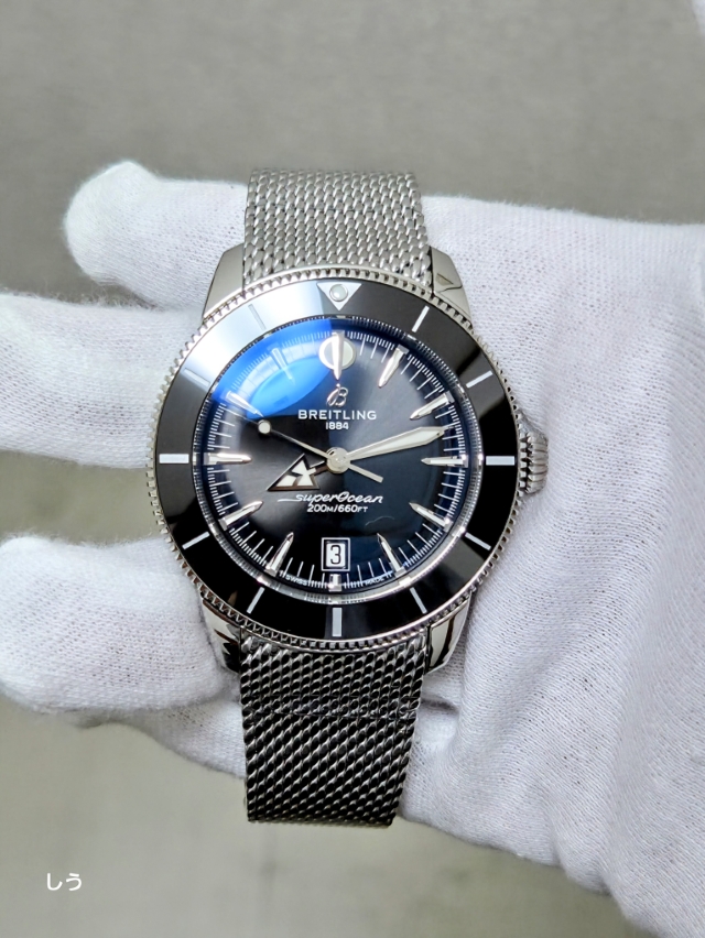 BREITLING
SUPEROCEAN HERITAGE B31
AUTOMATIC 44
ブライトリング
スーパーオーシャン ヘリテージ B31
オートマチック 44
AB3112241B1A1