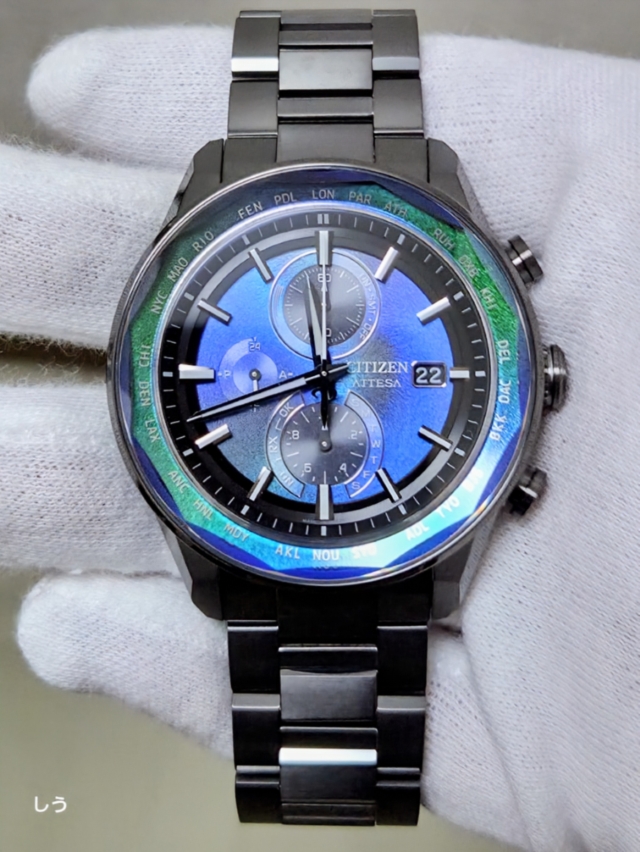 CITIZEN ATTESA
シチズン アテッサ
ACT Line
ブラックチタンシリーズ
AT8314-53L
世界限定1,800本
