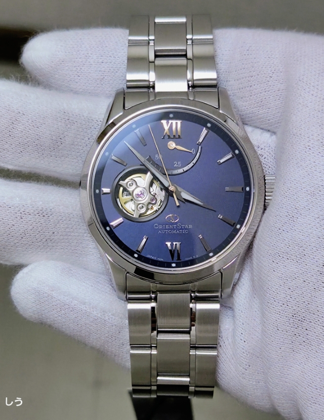 ORIENT STAR
オリエントスター
PRESTIGE SHOP LIMITED
MOVING BLUE
限定１５０本
RK-AT0022L