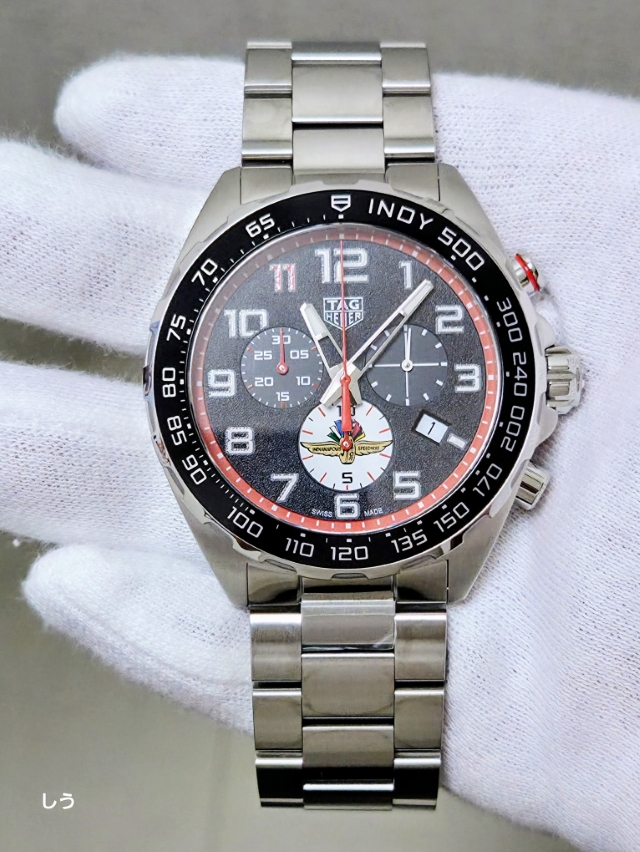 TAG HEUER
FORMULA 1
CHRONOGRAPH INDY500
Special Edition
タグ・ホイヤー フォーミュラ1
クロノグラフ インディ500
CAZ101AW.BA0842
スペシャルエディション