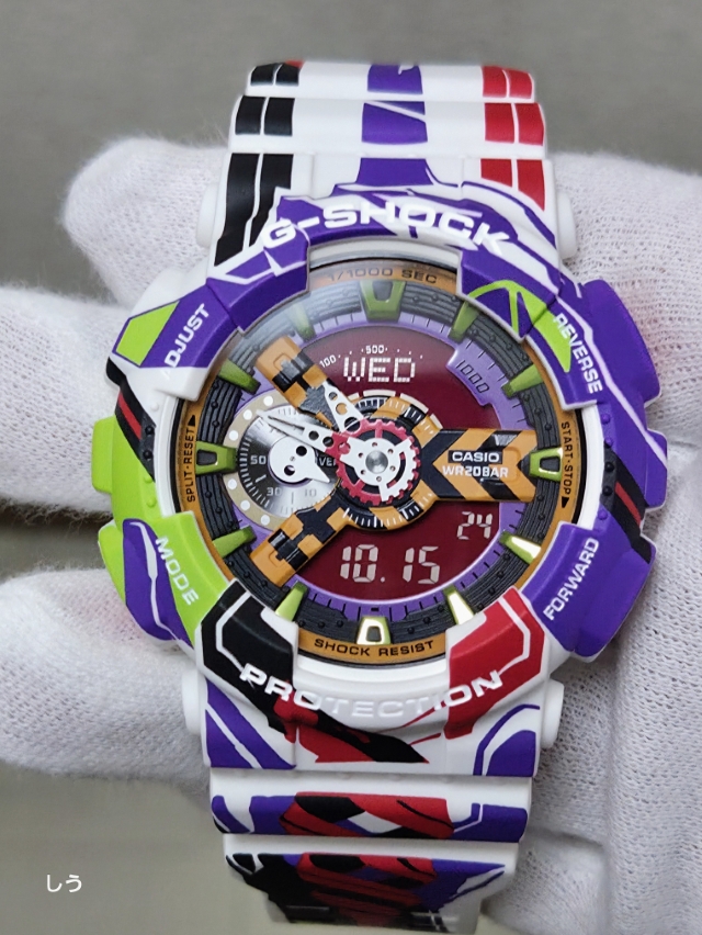 G-SHOCK
GA-110EVA30-7AJR
エヴァンゲリオンコラボレーションモデル