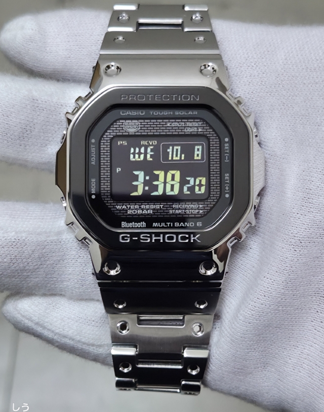 G-SHOCK
FULL METAL
フルメタル
GMW-B5000BT-1JF