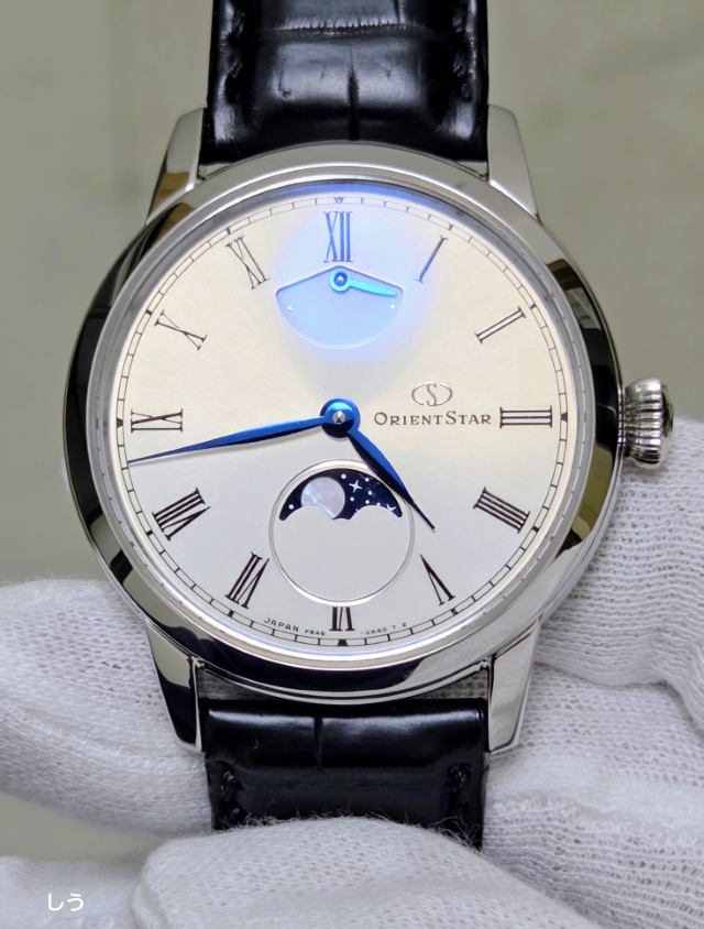 OREINT STAR
M45 F8 Mechanical Moon Phase Hand Winding
オリエントスター
M45 F8 メカニカル ムーンフェイズ 手巻き
RK-BW0001S