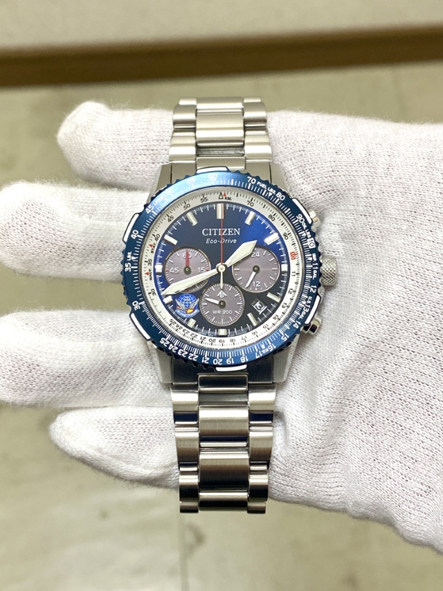 CITIZEN
PROMASTER
SKY
シチズン
プロマスター
航空自衛隊「ブルーインパルス」限定モデル第6弾
限定数量900本
CA4665-59L