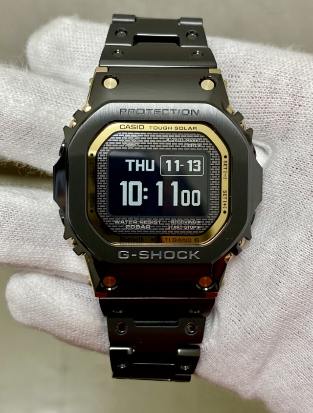 G-SHOCK
FULL METAL
フルメタル
GMW-BZ5000BD-1JF
CASIO WATCH Partner Shopモデル