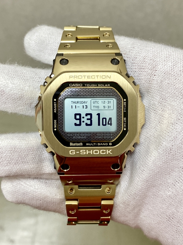 G-SHOCK
FULL METAL
フルメタル
GMW-BZ5000GD-9JF