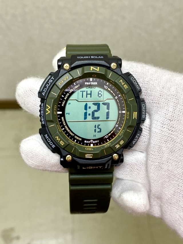 PRO TREK
プロトレック
Climber Line
PRG-340ANS-3JR
PRO TREK 30周年記念モデル