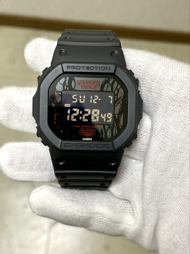 G-SHOCK
DW-5600STT-1JR
Stranger Thingsコラボレーションモデル