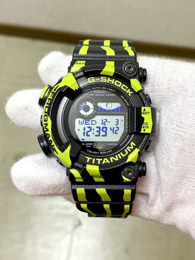 G-SHOCK
MASTER OF G - SEA
FROGMAN
フロッグマン
GW-8200TPF-1JR