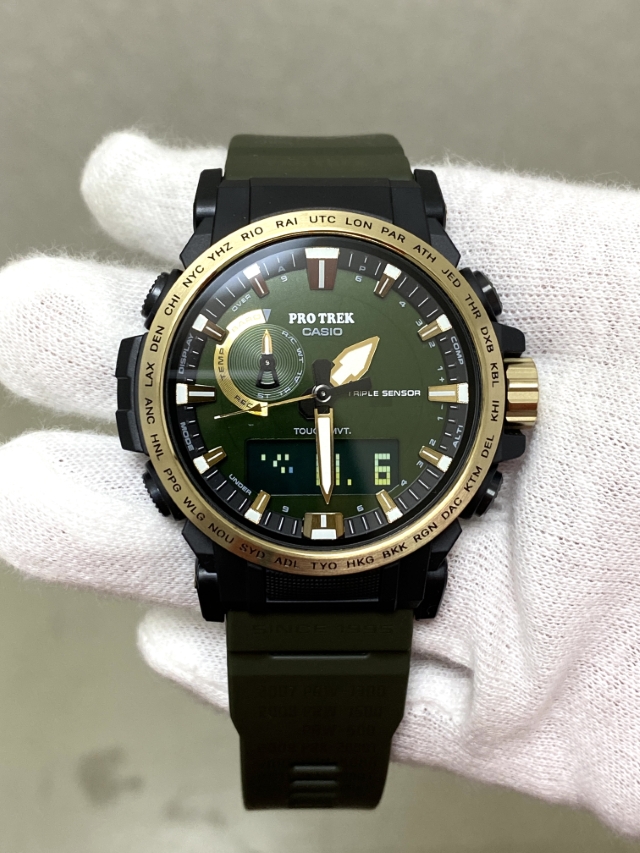 PRO TREK
プロトレック
Climber Line
PRW-61ANS-3JR
PRO TREK 30周年記念モデル