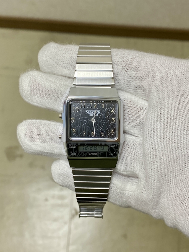 CASIO CLASSIC
カシオ クラシック
AQ-800EST-1AJR
Stranger Thingsコラボレーションモデル