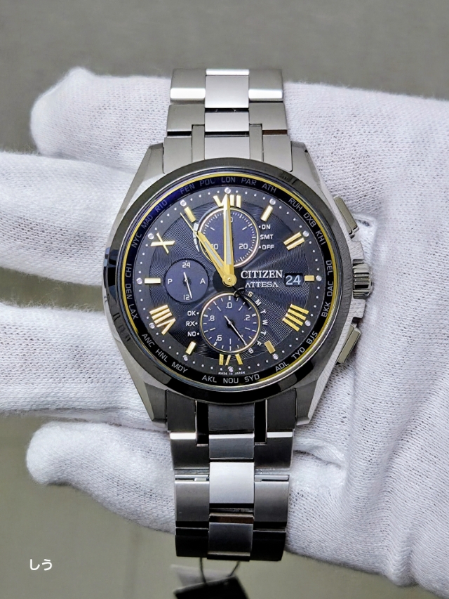 CITIZEN
ATTESA
シチズン
アテッサ
KIZASHI Collection
AT8244-57E
限定モデル1,000本