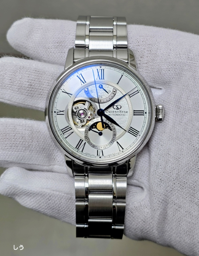 ORIENT STAR
オリエントスター
M45 F7 メカニカルムーンフェイズ
RK-BT0001S