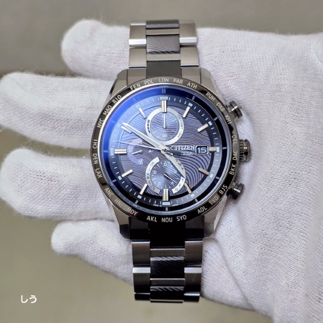 CITIZEN ATTESA
ACT Line
シチズン アテッサ
アクト ライン
AT8385-55E
世界限定1,400本
STARWARS The Mandalorian Beskar Model