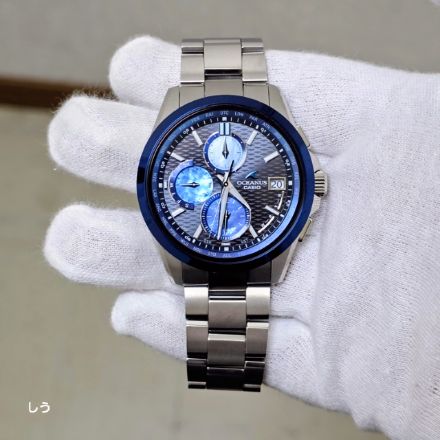 OCEANUS
オシアナス
OCW-T2600AP-1AJF
Indigo Ocean-阿波藍- 日本限定800本
