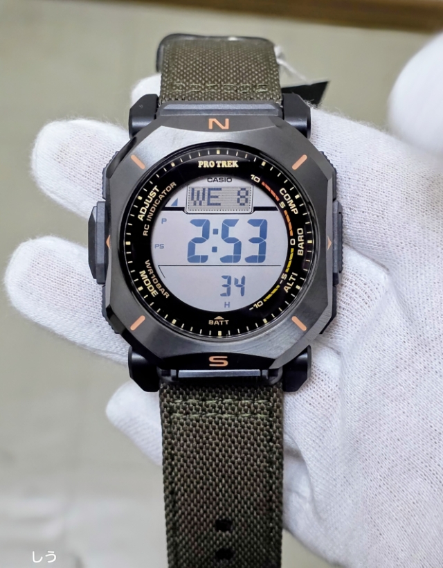 PRO TREK
Climber Line
プロトレック
クライマー・ライン
PRW-69YB-3JF