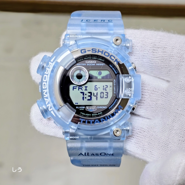 G-SHOCK
MASTER OF G - SEA
FROGMAN
GW-8202K-2JR
ICERC Japan コラボレーションモデル 2026