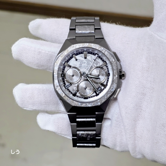 CITIZEN
ATTESA
シチズン
アテッサ
ACT Line/ブラックチタン™シリーズ
CC4107-80H
Crystal Octagon
世界限定1,800本