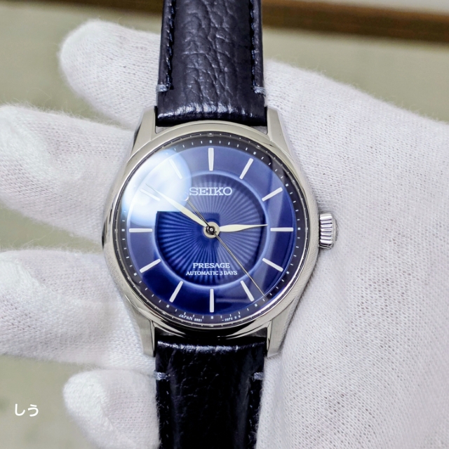 PRESAGE
Classic Series
プレザージュ
クラシック・シリーズ
HCC007J
セイコー創業145周年記念 クラフツマンシップ 有田焼ダイヤル 限定モデル
世界限定:1,500本(うち国内:400本)