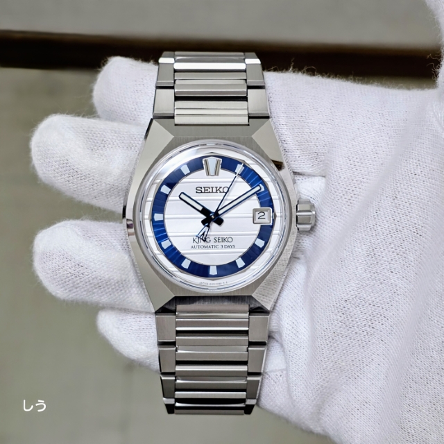 KING SEIKO
VANAC
キングセイコー
HKF004J
セイコー創業145周年記念 限定モデル
世界限定:800本(うち国内:300本)
セイコーウオッチサロン専用モデル