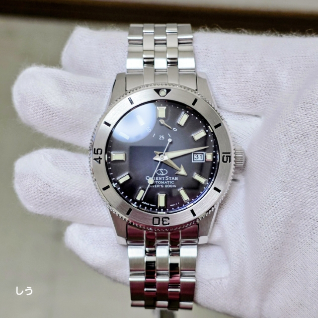 ORIENT STAR
オリエントスター
M42 ダイバー1964 1st エディション F6 デイト 200m
RK-AU0503N
国内限定400本