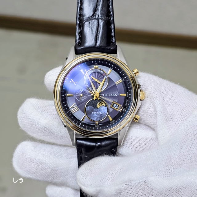 CITIZEN
EXCEED
シチズン
エクシード
BY1025-17E
限定400本