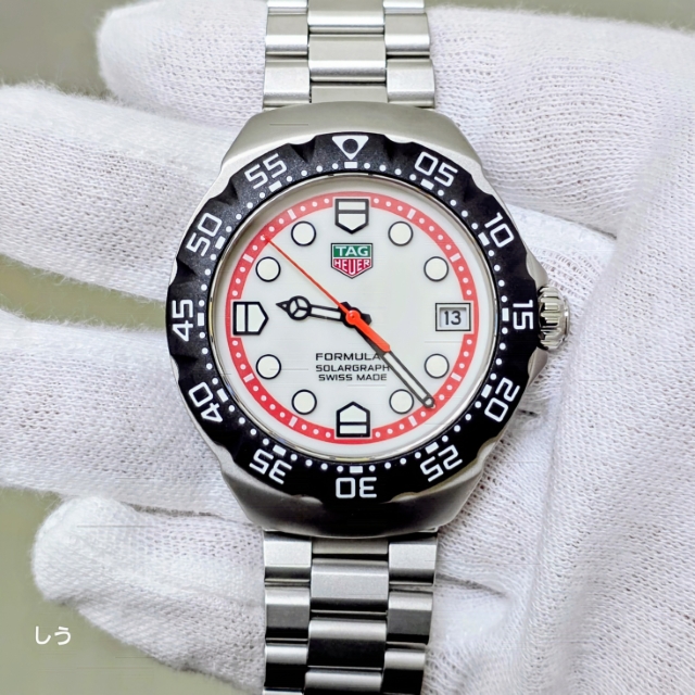 TAG HEUER FORMULA1 SOLARGRAPH
タグ・ホイヤー フォーミュラ1 ソーラーグラフ
WBY1111.BA0042