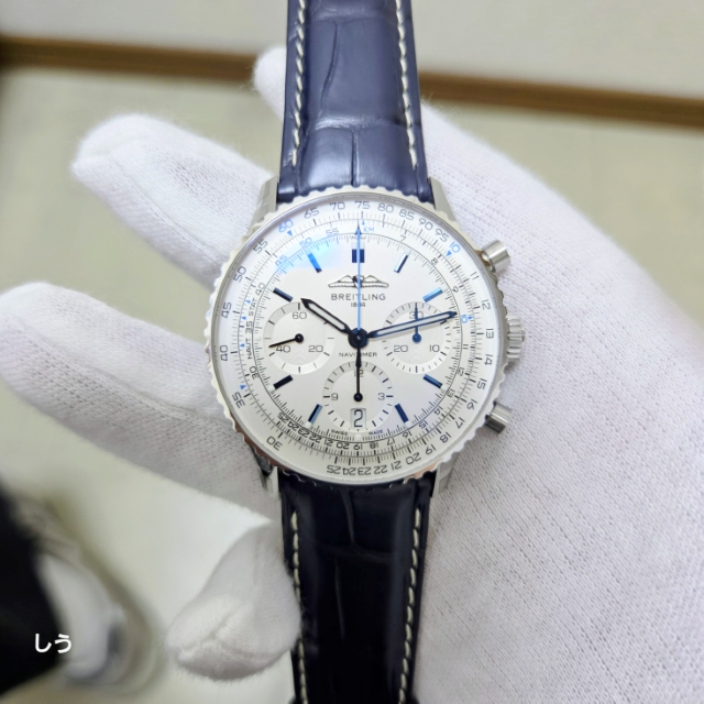 BREITLING
NAVITIMER B01 CHRONOGRAPH 41
ブライトリング
ナビタイマー B1 クロノグラフ 41
AB0139A71G1P1