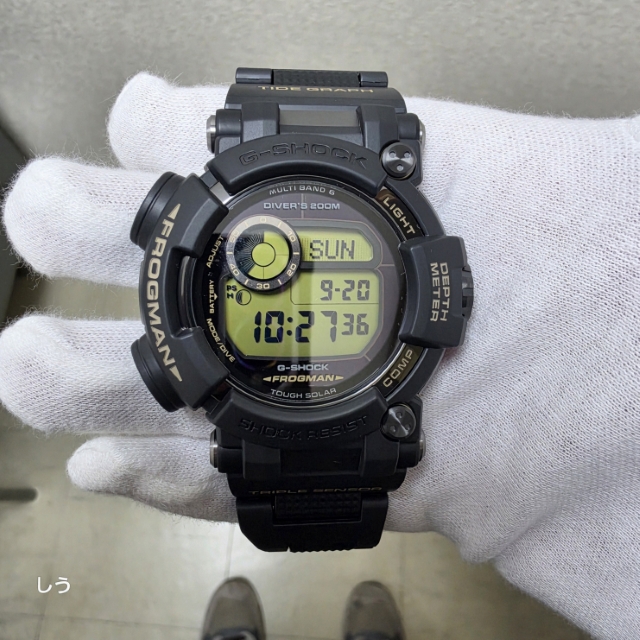 G-SHOCK
MASTER OF G - SEA
FROGMAN
GWF-D1000BC-1JF