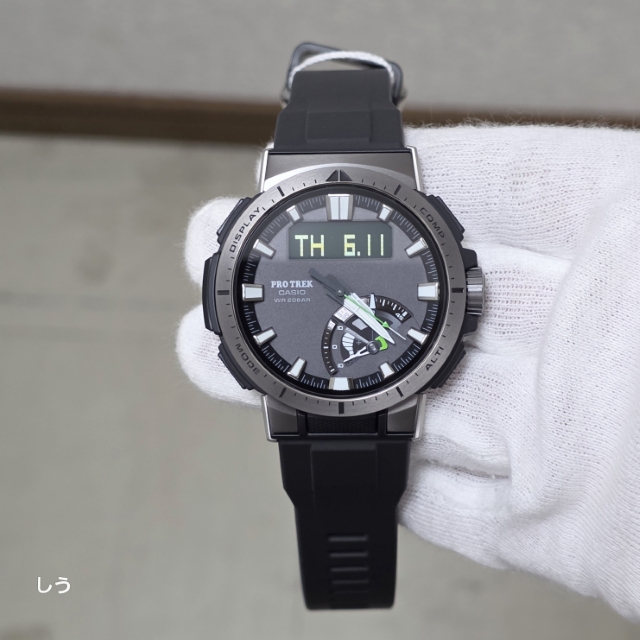 PRO TREK
Multifield Line
プロトレック
マルチフィールド・ライン
PRW-70Y-1JF