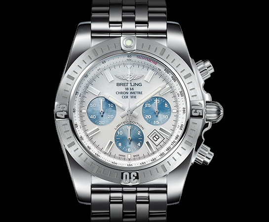 BREITLING CHRONOMAT JSP WHITE MOTHER OF PEARL