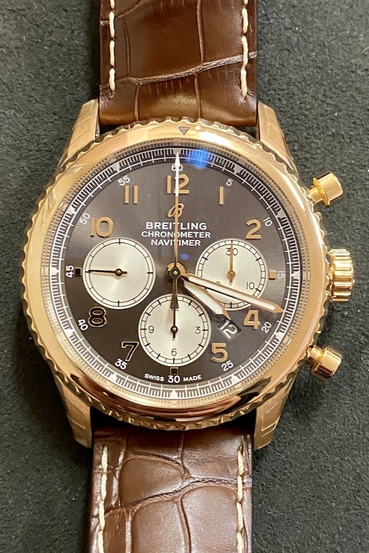 NAVITIMER 8 RED GOLD