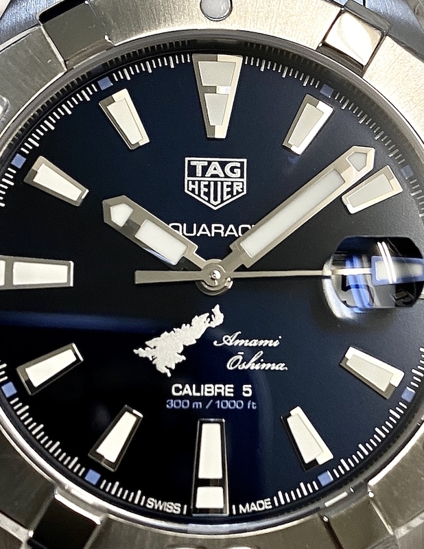 TAG Heuer AQUARECER 奄美大島