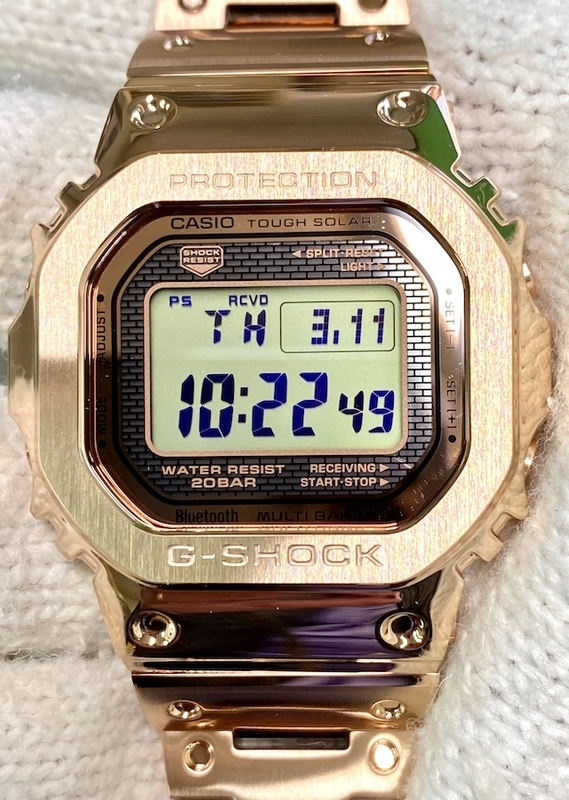 GMW-B5000GD-4JF G-SHOCK ローズゴールド フルメタル - 時計