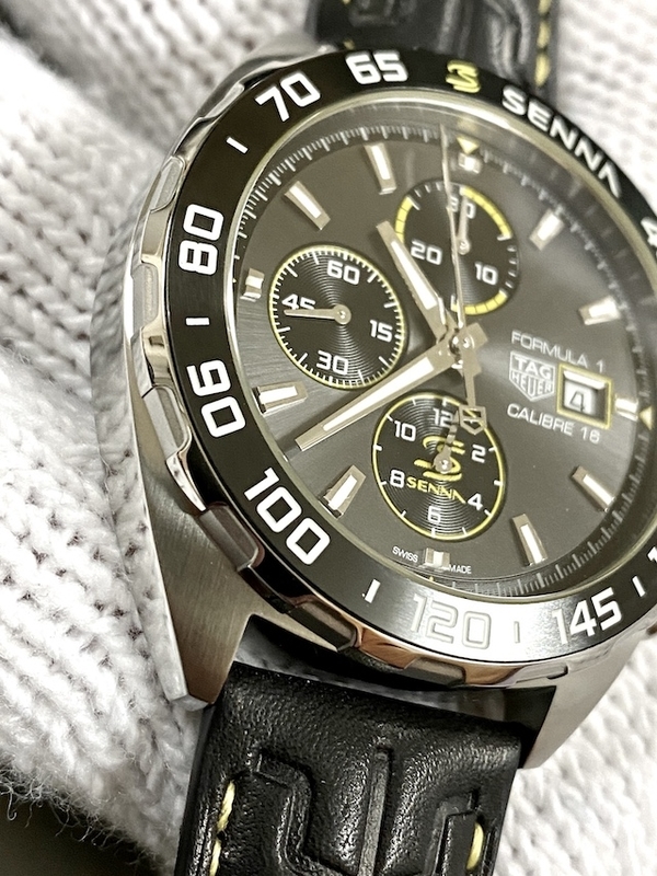 TAG HEUER タグ・ホイヤー FORMULA 1 X SENNA SPECIAL EDITION