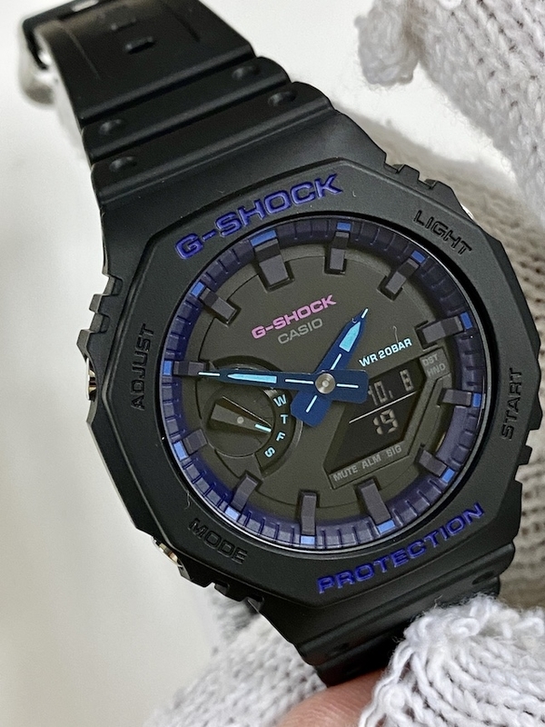 バーチャル【G-SHOCK GA-2100VB-1AJF】ブルー | 欲しいっなかいしうブログ